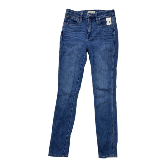 Jeans Skinny By Madewell In Blue Denim, Size: 4