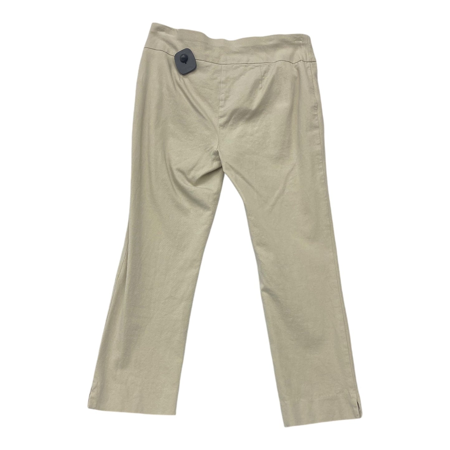 Pants Cropped By Chicos In Tan, Size: 2