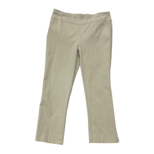 Pants Cropped By Chicos In Tan, Size: 2