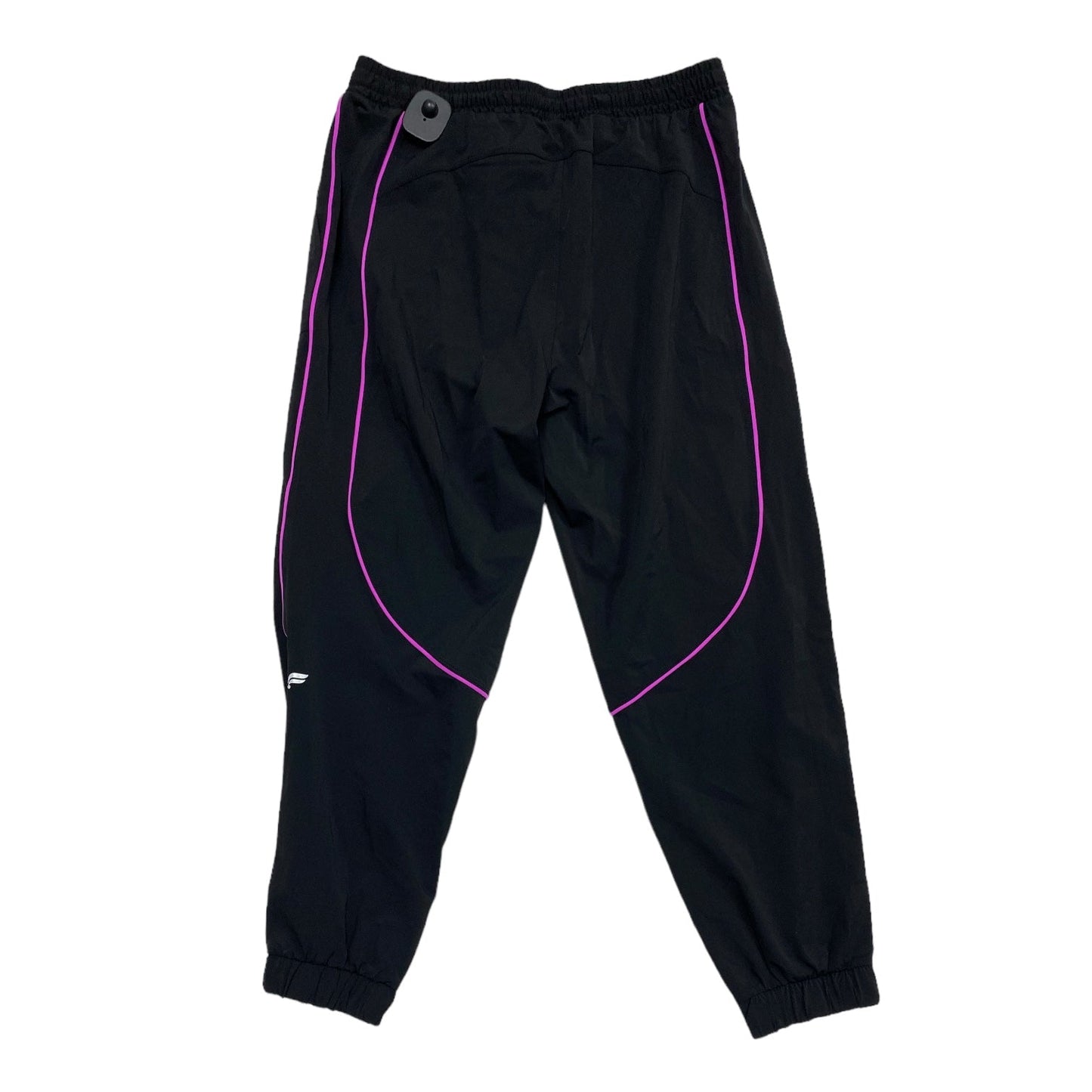 Black & Purple Athletic Pants Fabletics, Size M