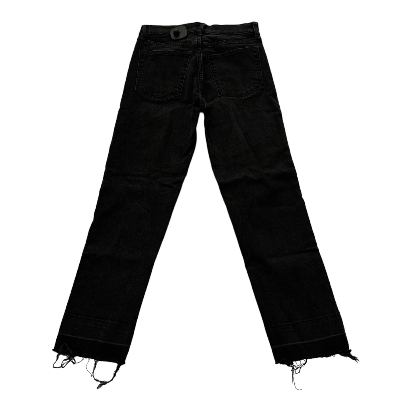 Black Denim Jeans Straight Gap, Size 2