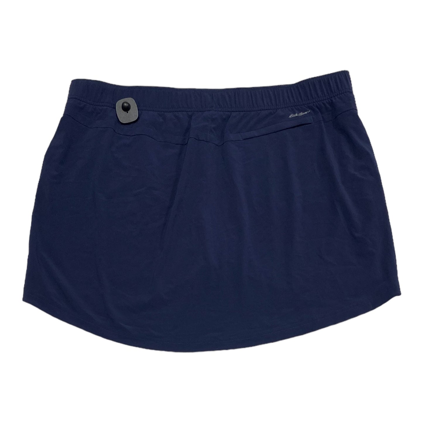 Athletic Skort By Eddie Bauer In Navy, Size: 2x