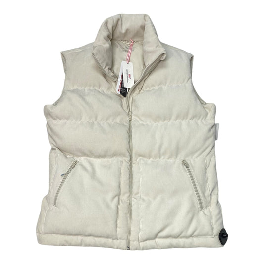 Vest Puffer & Quilted By Vineyard Vines In Cream, Size: L