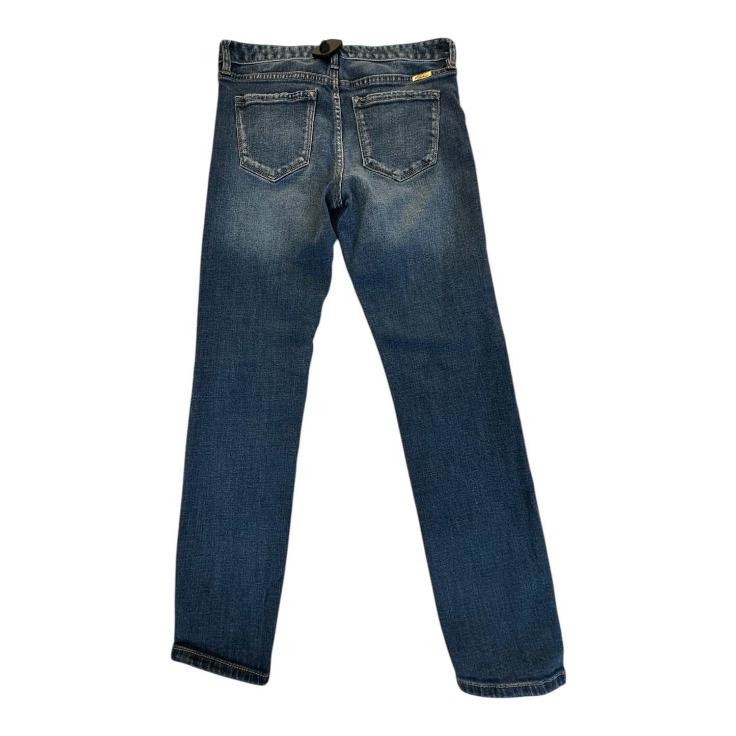 Jeans Straight By Kancan In Blue Denim, Size: 4