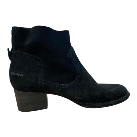 Boots Ankle Heels By Ugg In Black, Size: 10