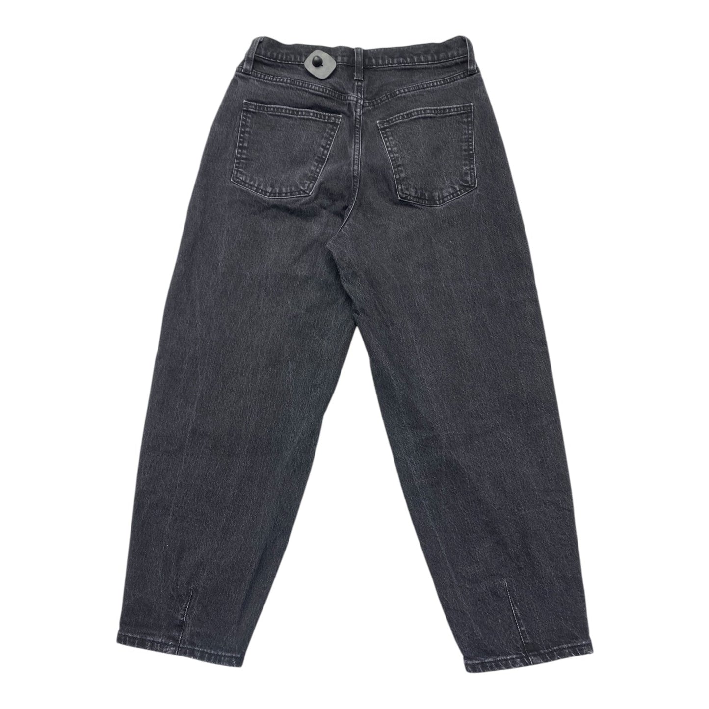 Jeans Straight By Universal Thread In Grey Denim, Size: 8