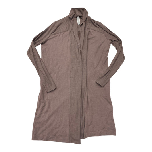 Athletic Jacket By Athleta In Taupe, Size: M