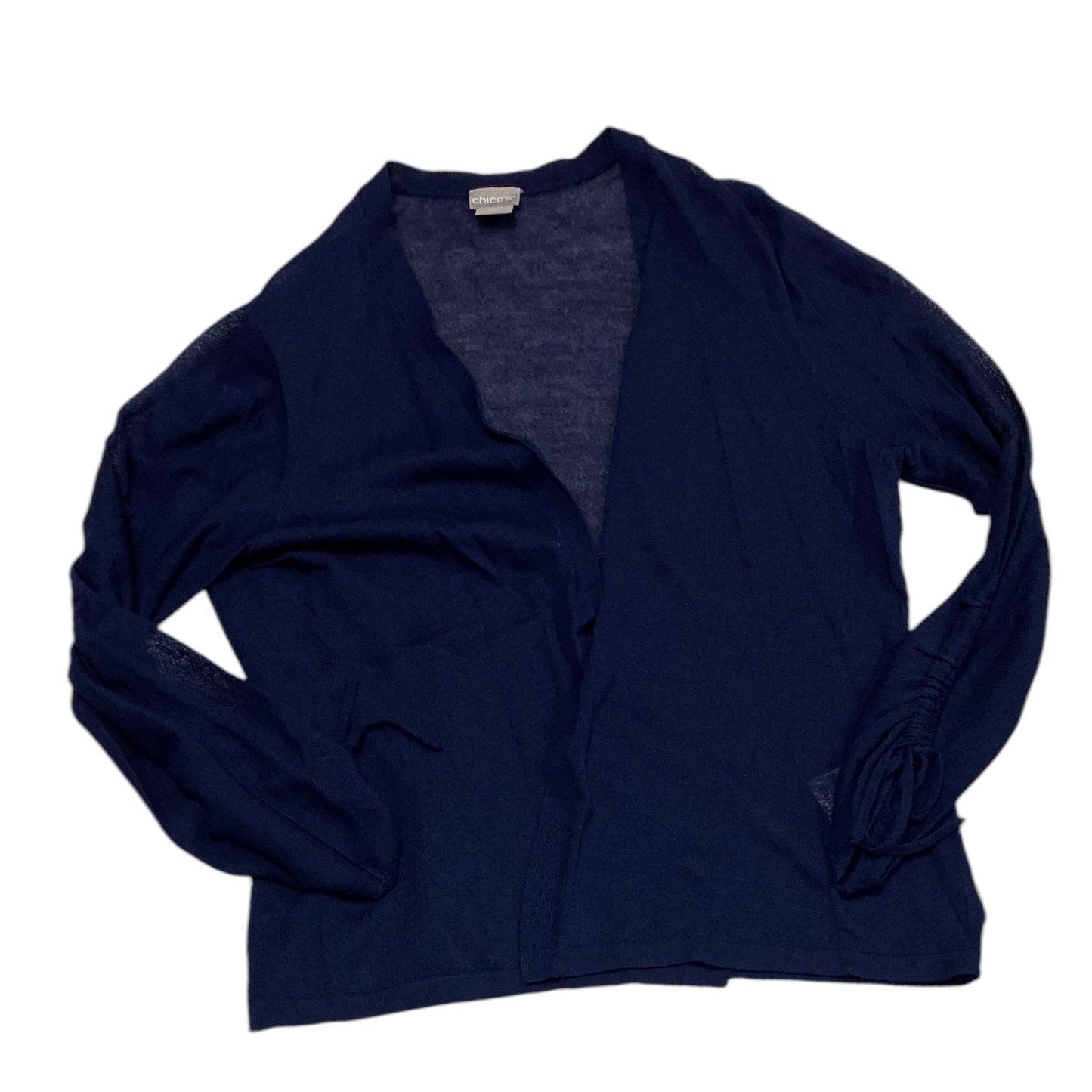 Cardigan By Chicos In Navy, Size: M