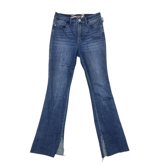 Jeans Boot Cut By Seven 7 In Blue, Size: 6l