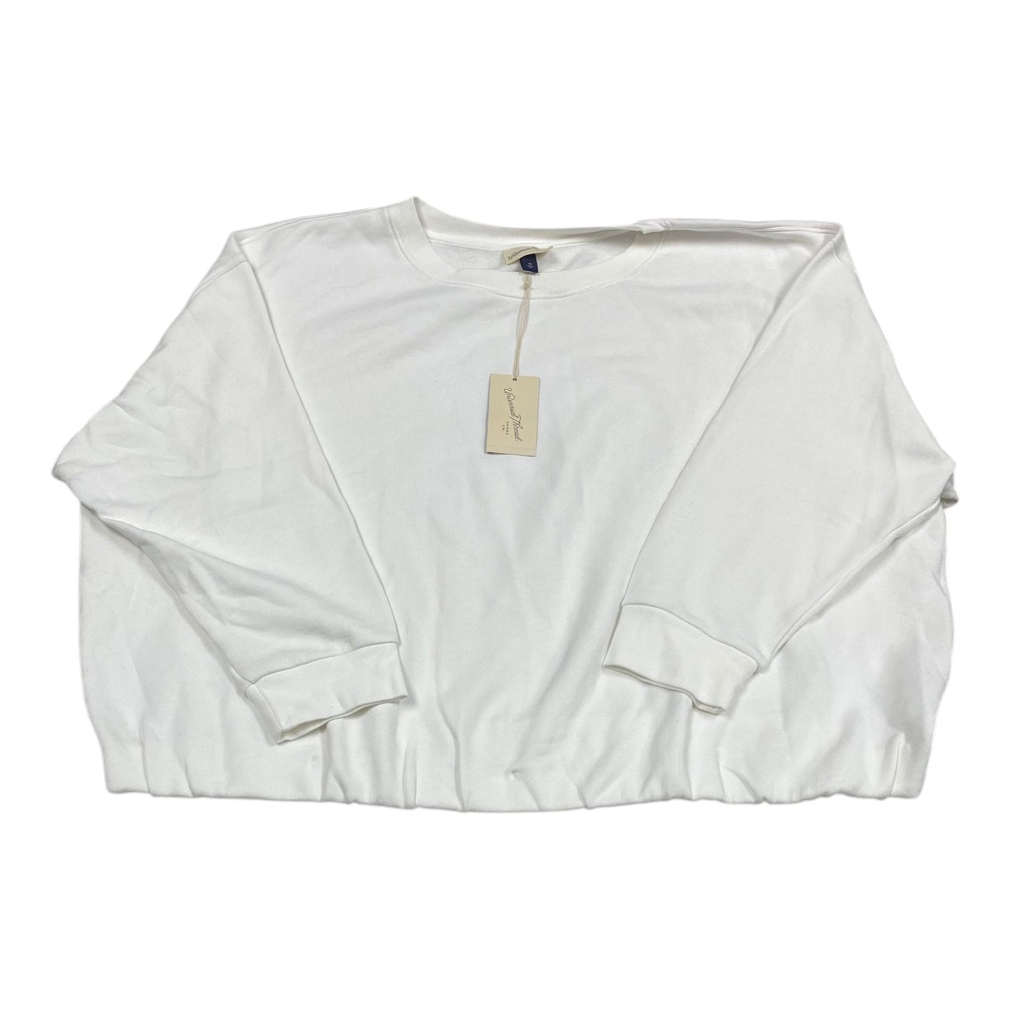 Top Long Sleeve By Universal Thread In White, Size: 4x