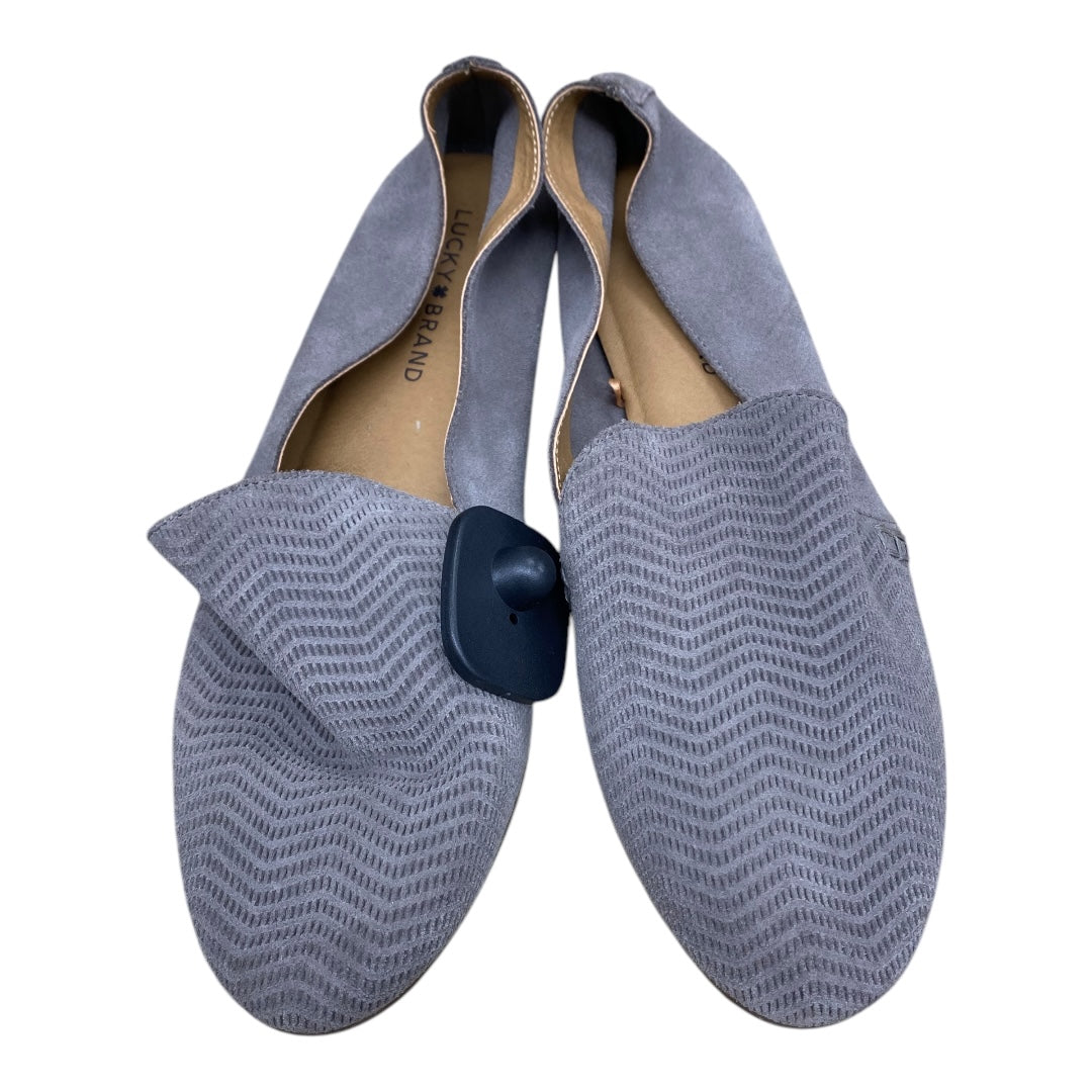 Shoes Flats By Lucky Brand In Grey, Size: 10