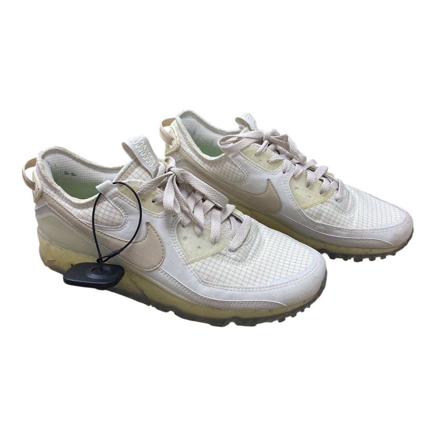 Shoes Athletic By Nike In Cream & Yellow, Size: 11