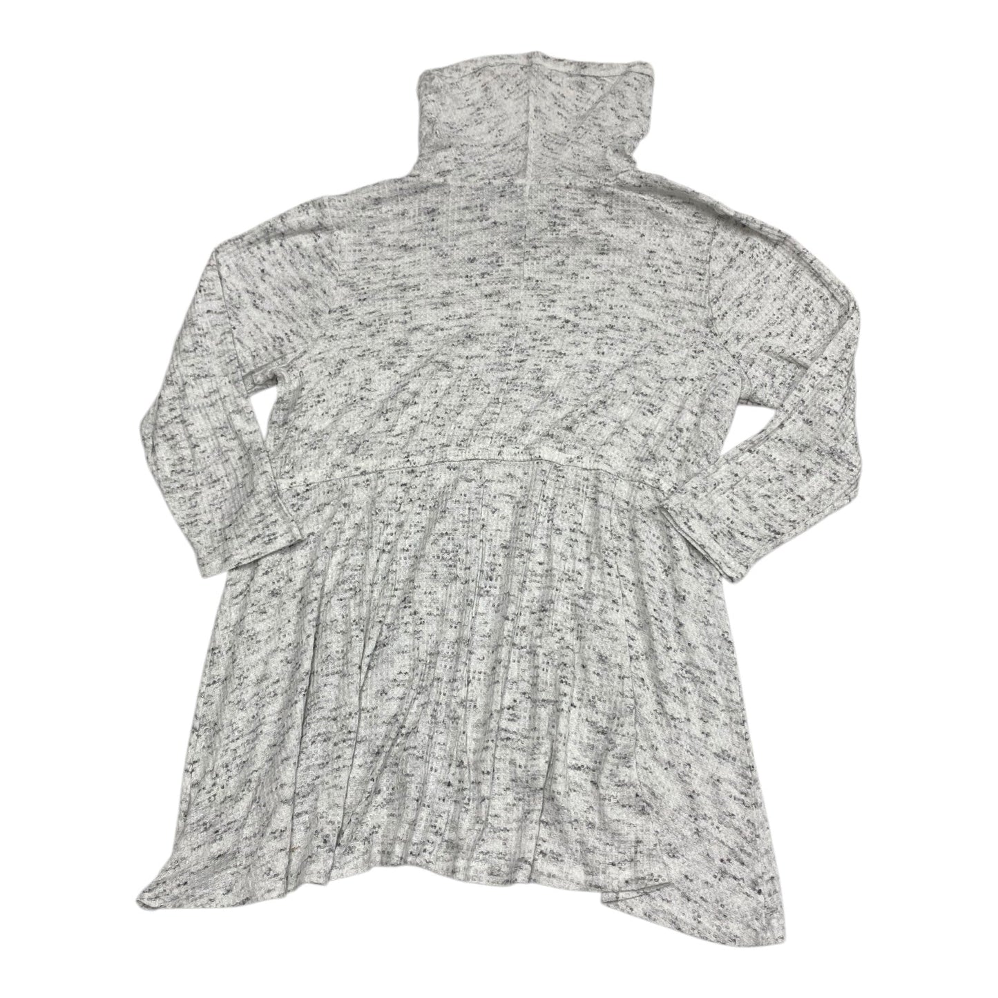 Top Long Sleeve By Lane Bryant In Grey & White, Size: 3x