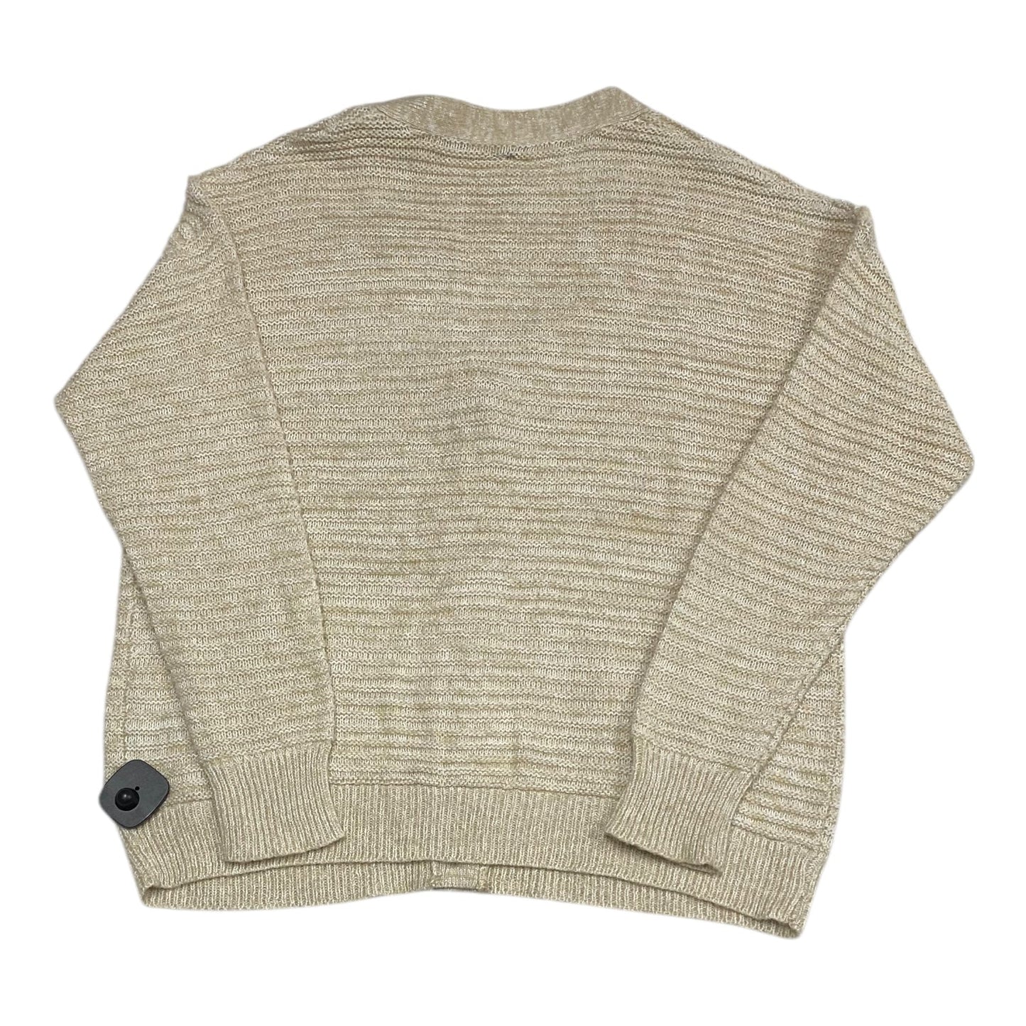 Sweater Cardigan By Maurices In Cream, Size: L