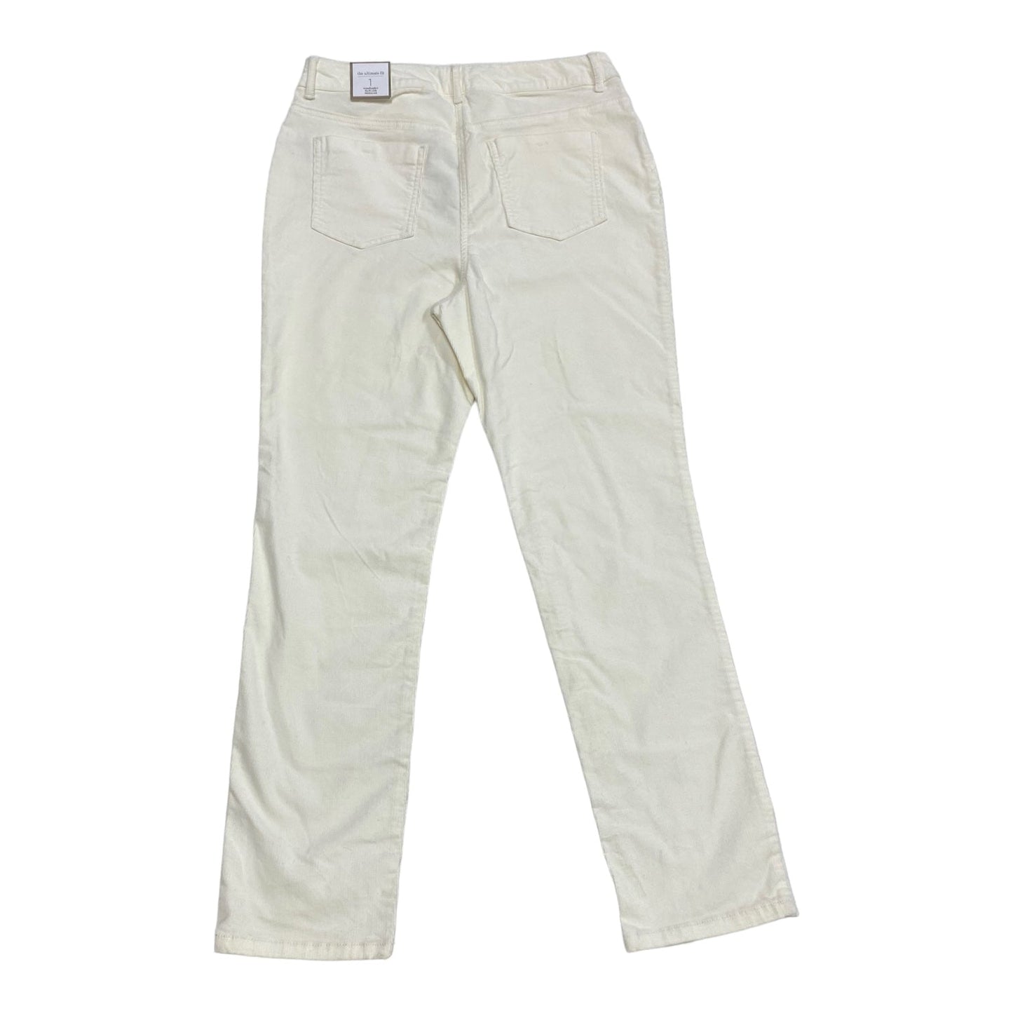 Pants Corduroy By Chicos In Cream, Size: 8