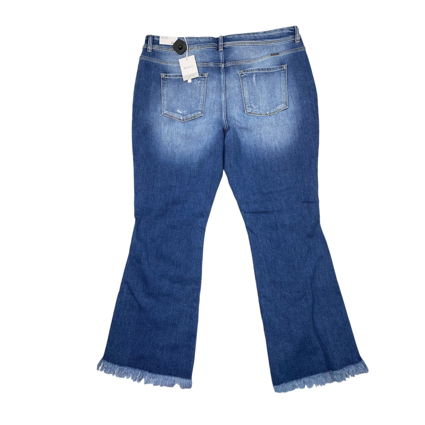 Jeans Flared By Kancan In Blue, Size: 22w