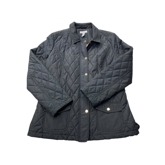 Jacket Puffer & Quilted By Charter Club In Black, Size: Large