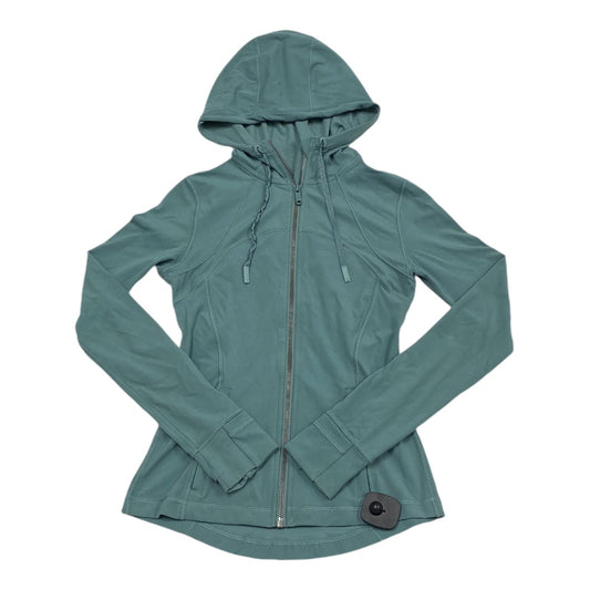 Athletic Jacket By Lululemon In Green, Size: 4