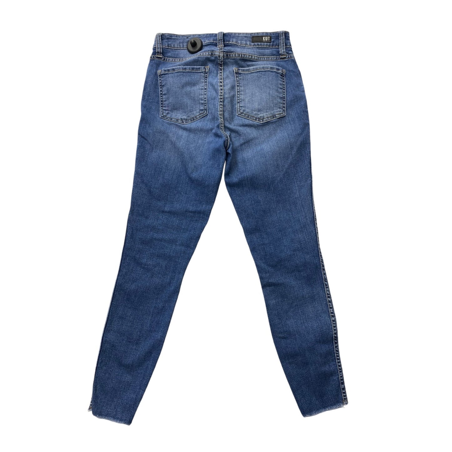 Jeans Skinny By Kut In Blue Denim, Size: 4