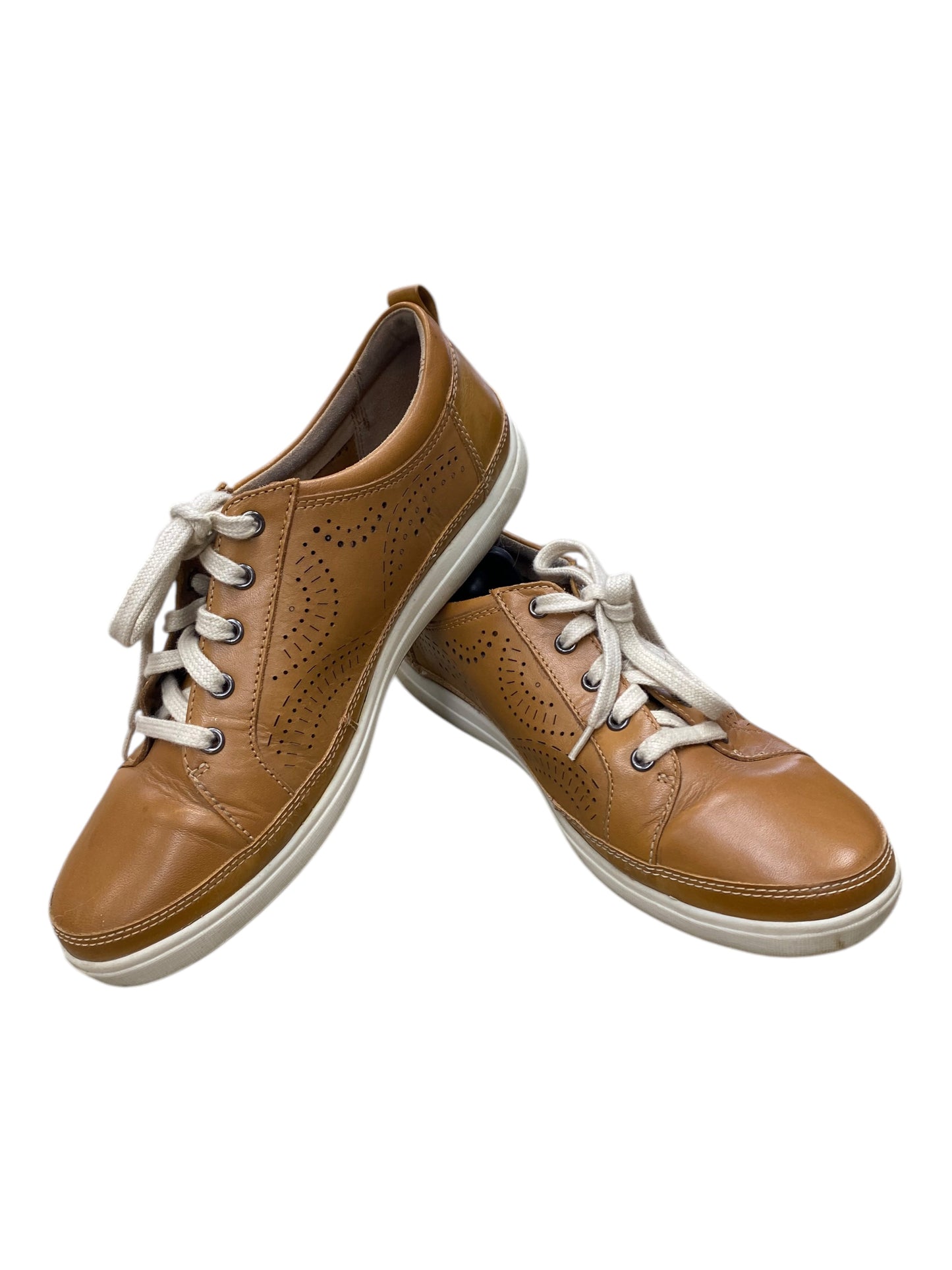 Shoes Sneakers By Cobb Hill In Brown, Size: 8.5