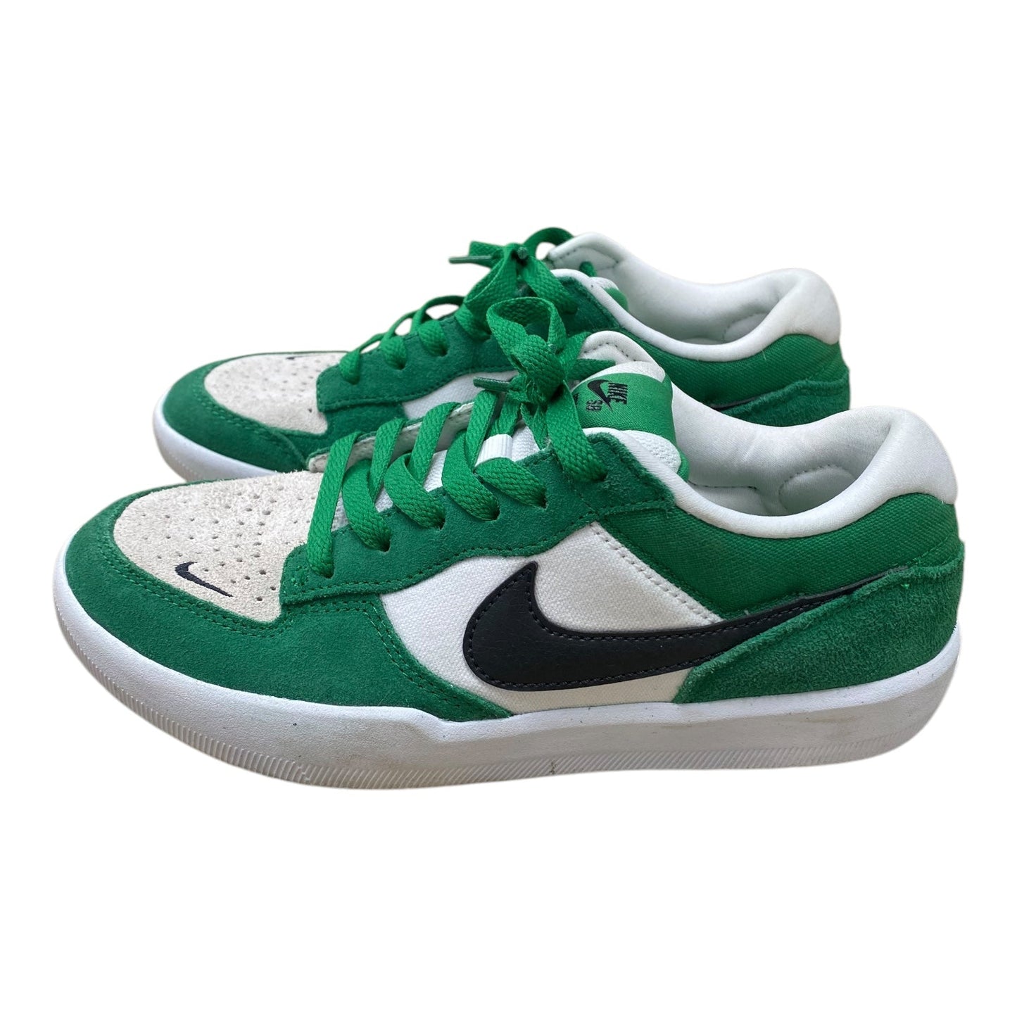 Shoes Athletic By Nike In Green & White, Size: 5.5