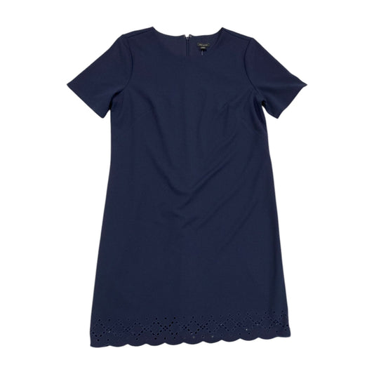 Dress Casual Midi By Ann Taylor In Navy, Size: 10