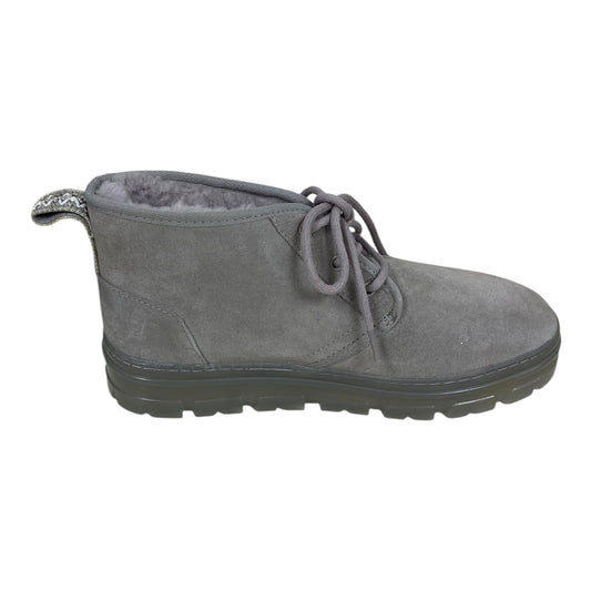 Boots Ankle Flats By Ugg In Grey, Size: 10