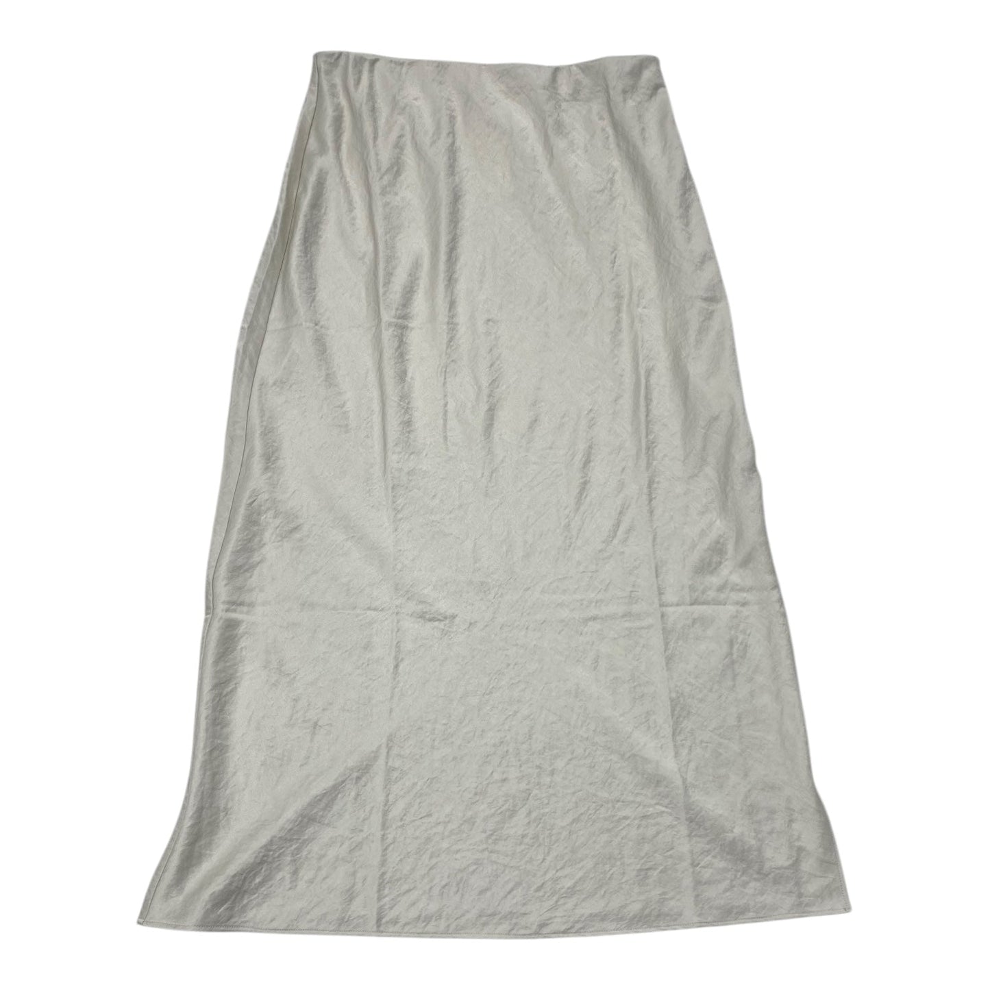 Skirt Maxi By Madewell In Silver, Size: S