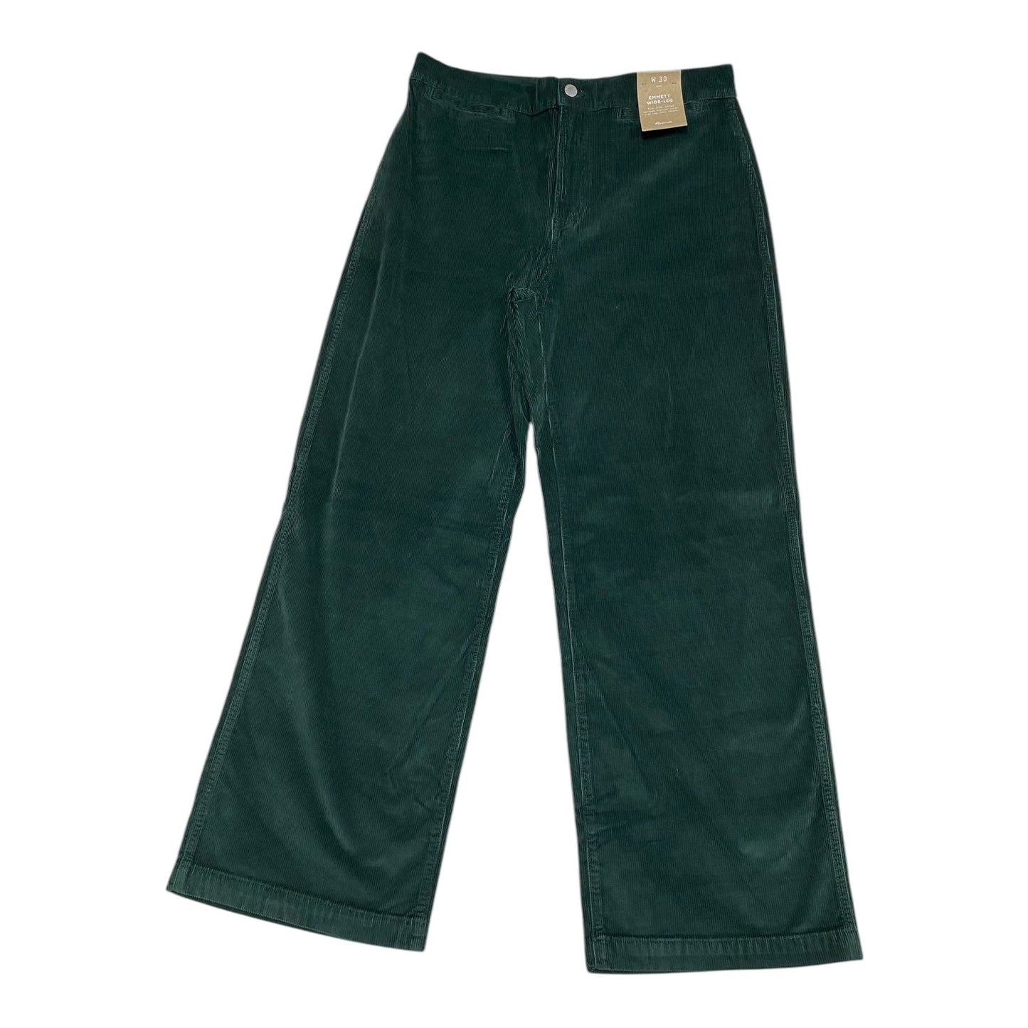 Pants Corduroy By Madewell In Green, Size: 10