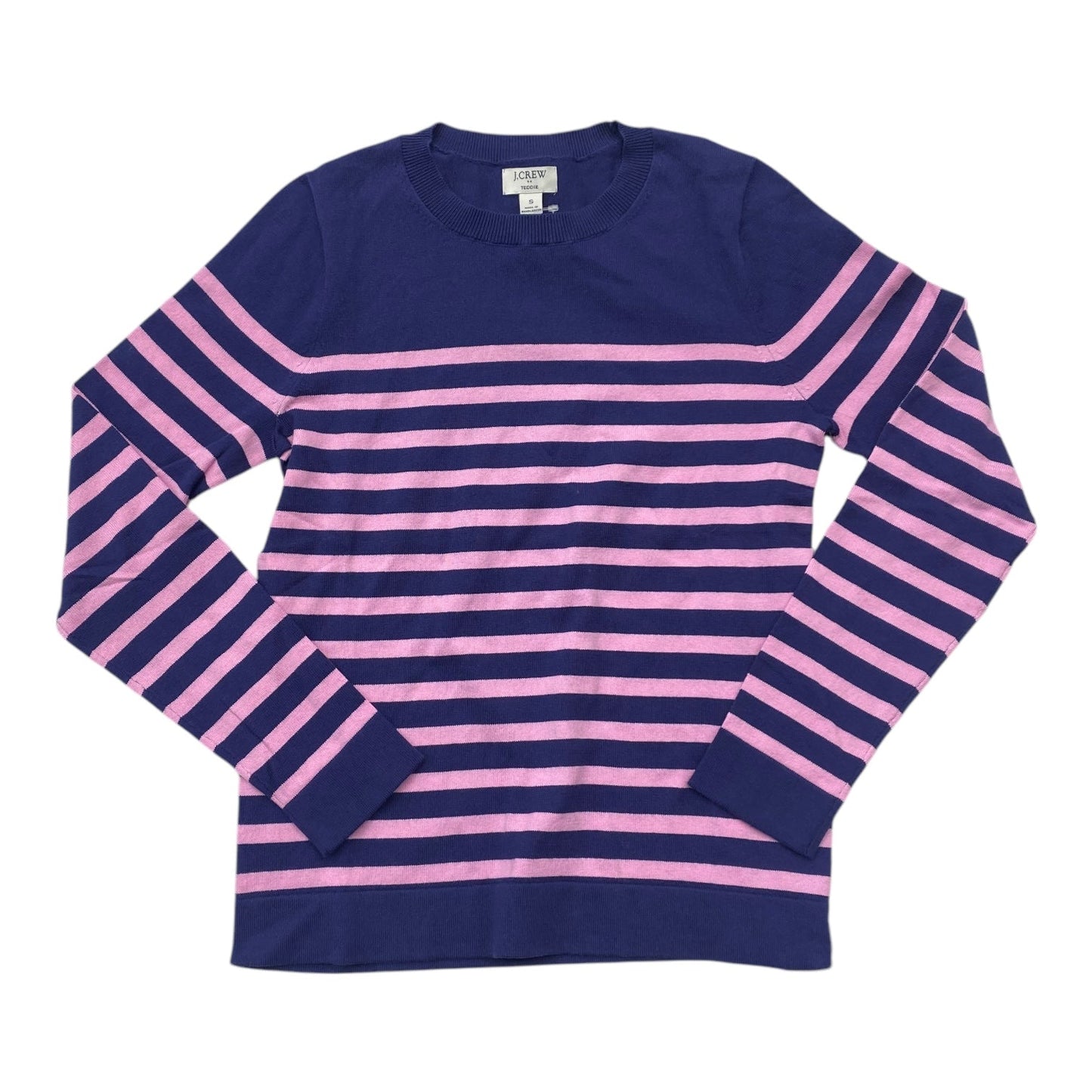 Top Long Sleeve By J. Crew In Striped Pattern, Size: S