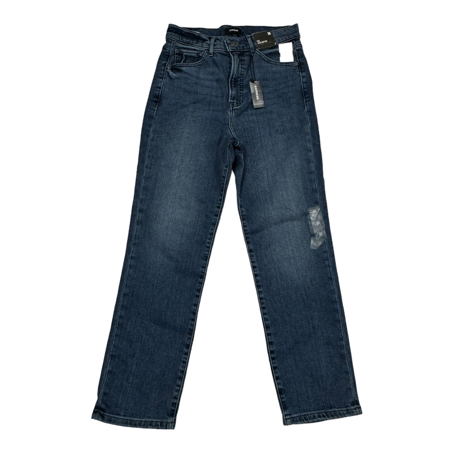 Blue Denim Jeans Skinny Express, Size 8