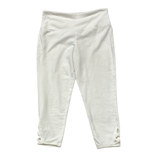 Pants Leggings By Style And Company In White, Size: M