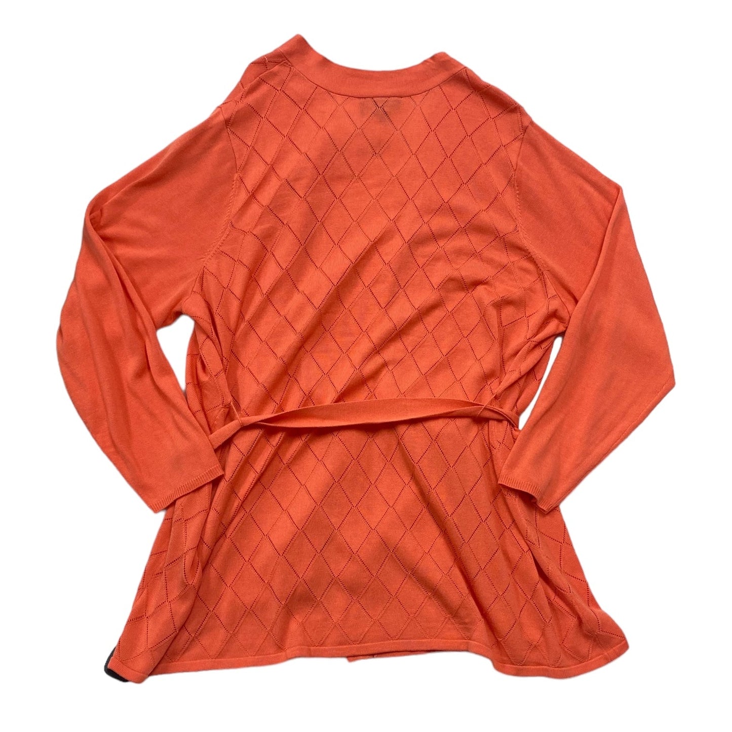 Orange Top Long Sleeve Lane Bryant, Size 4x