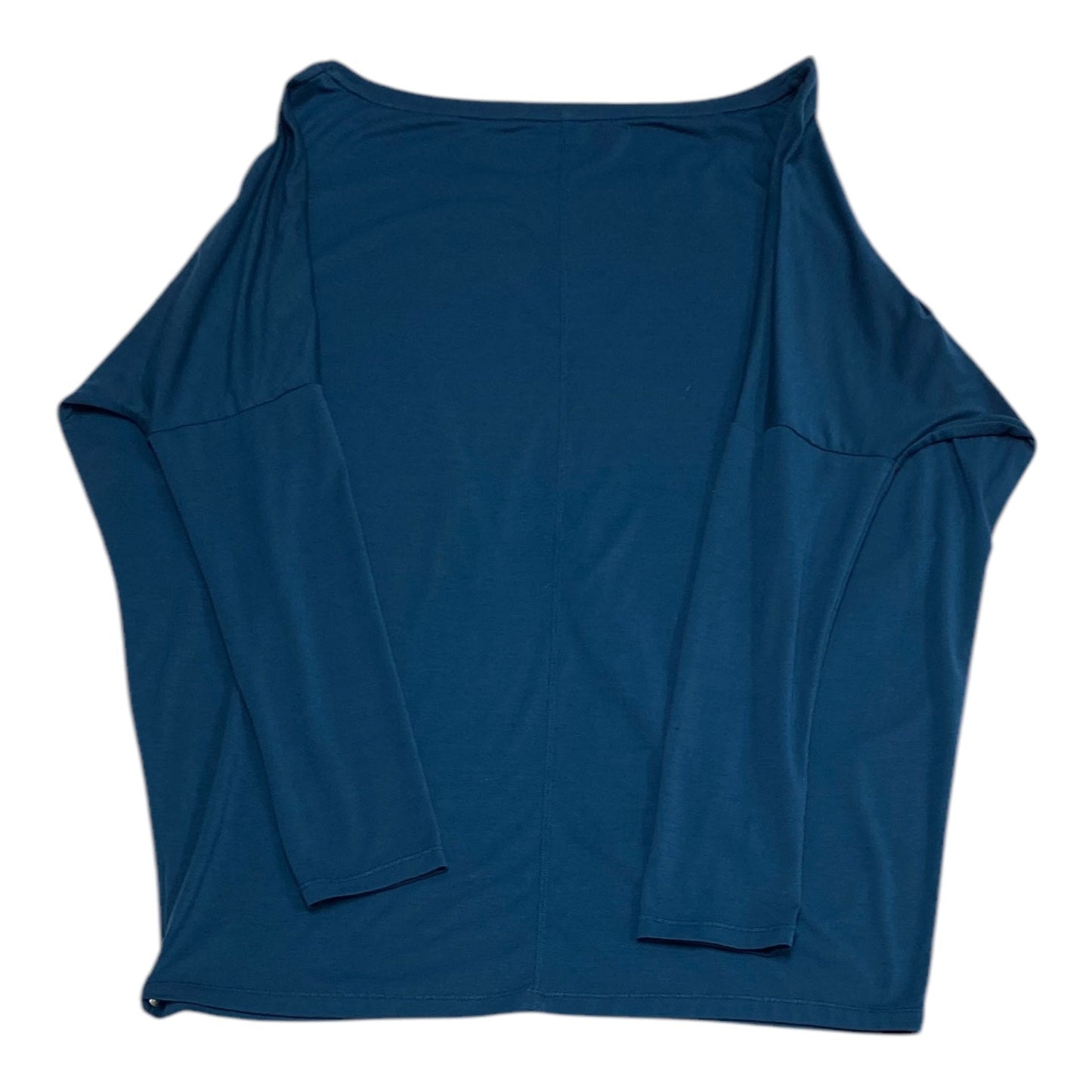 Athletic Top Long Sleeve Collar By Athleta In Blue, Size: M