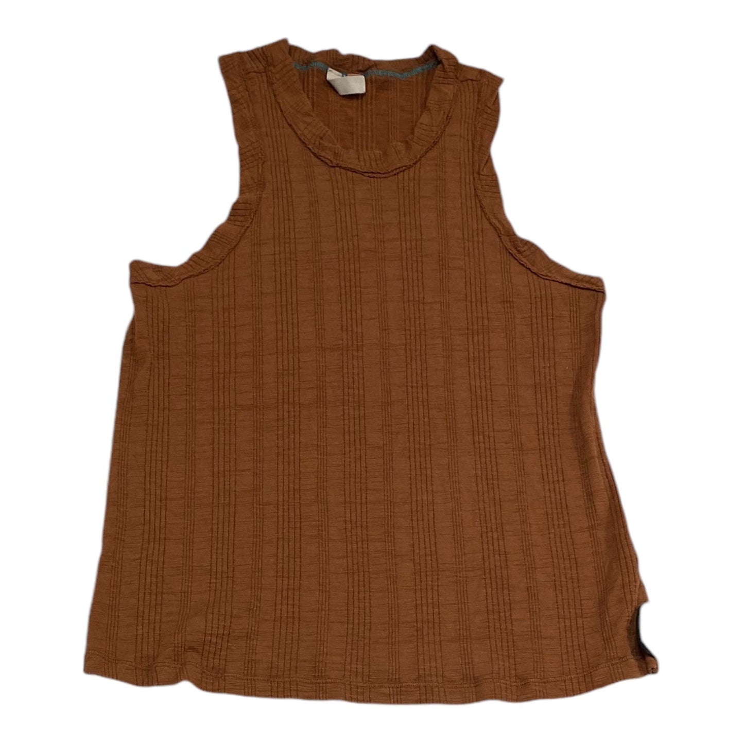 Top Sleeveless By Pilcro In Brown, Size: L