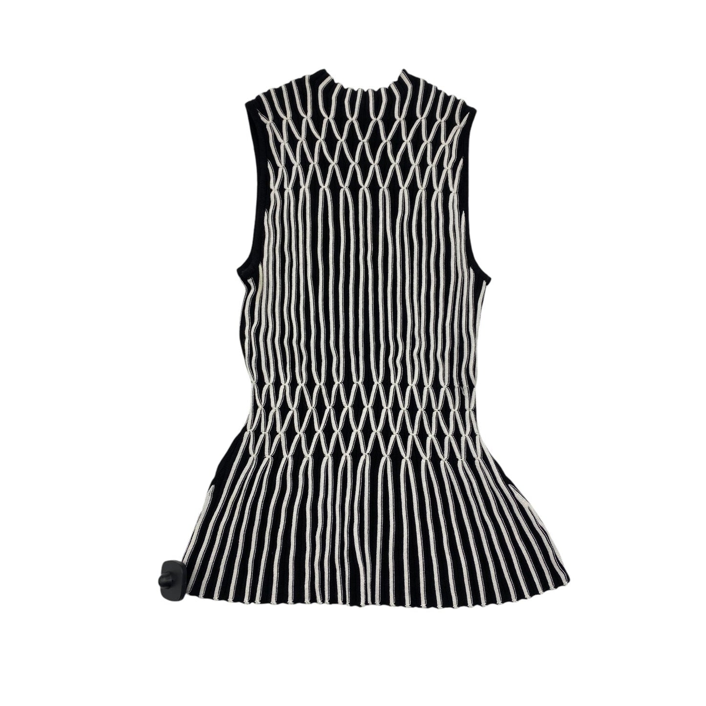 Top Sleeveless By White House Black Market In Black & White, Size: S