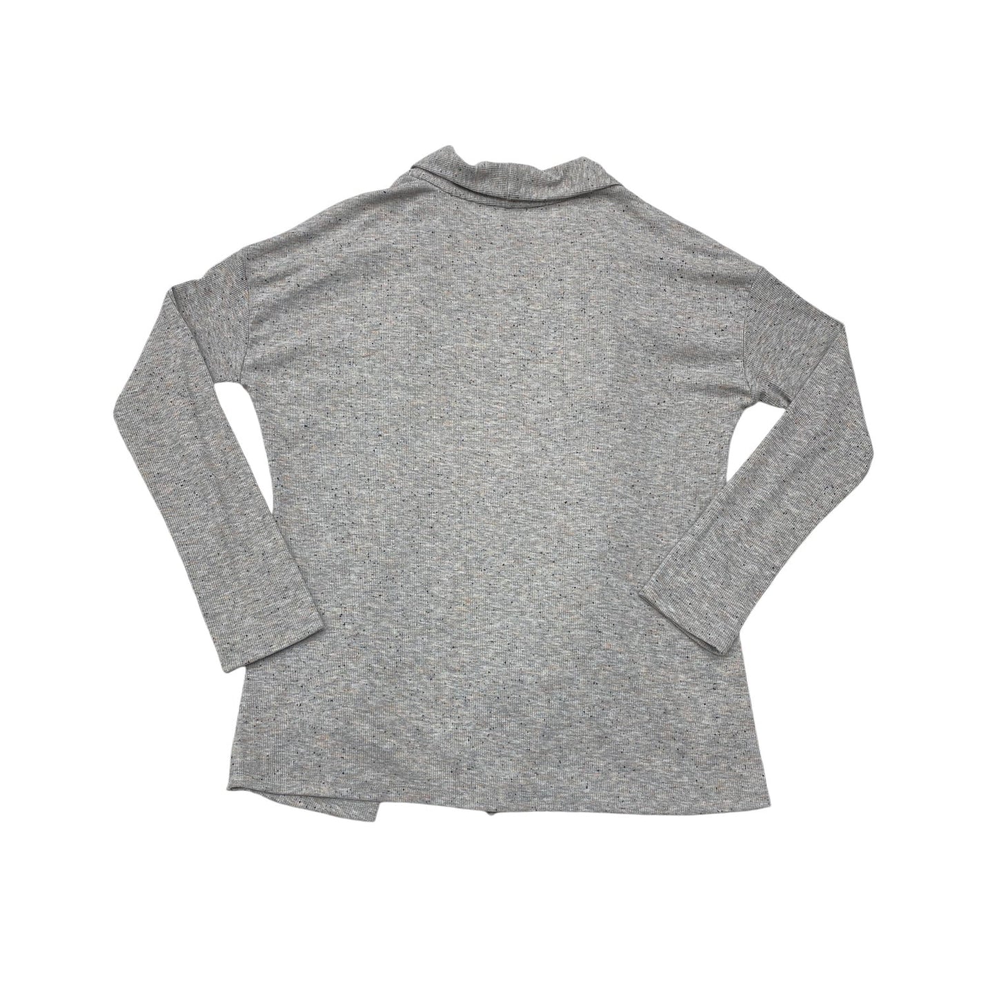 Sweater Cardigan By Nic + Zoe In Grey, Size: M