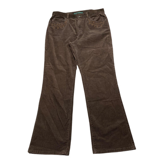 Pants Corduroy By Ralph Lauren In Brown, Size: 12