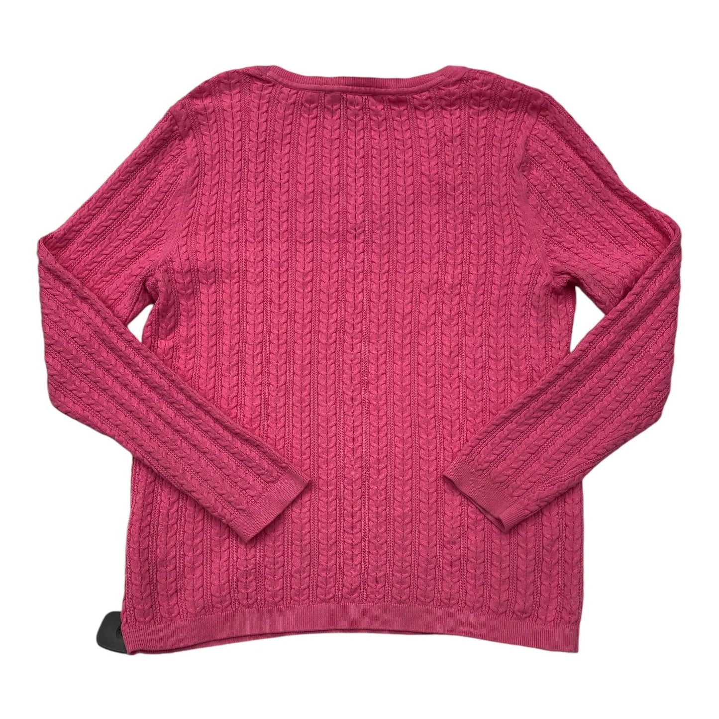 Sweater By Nautica In Pink, Size: L