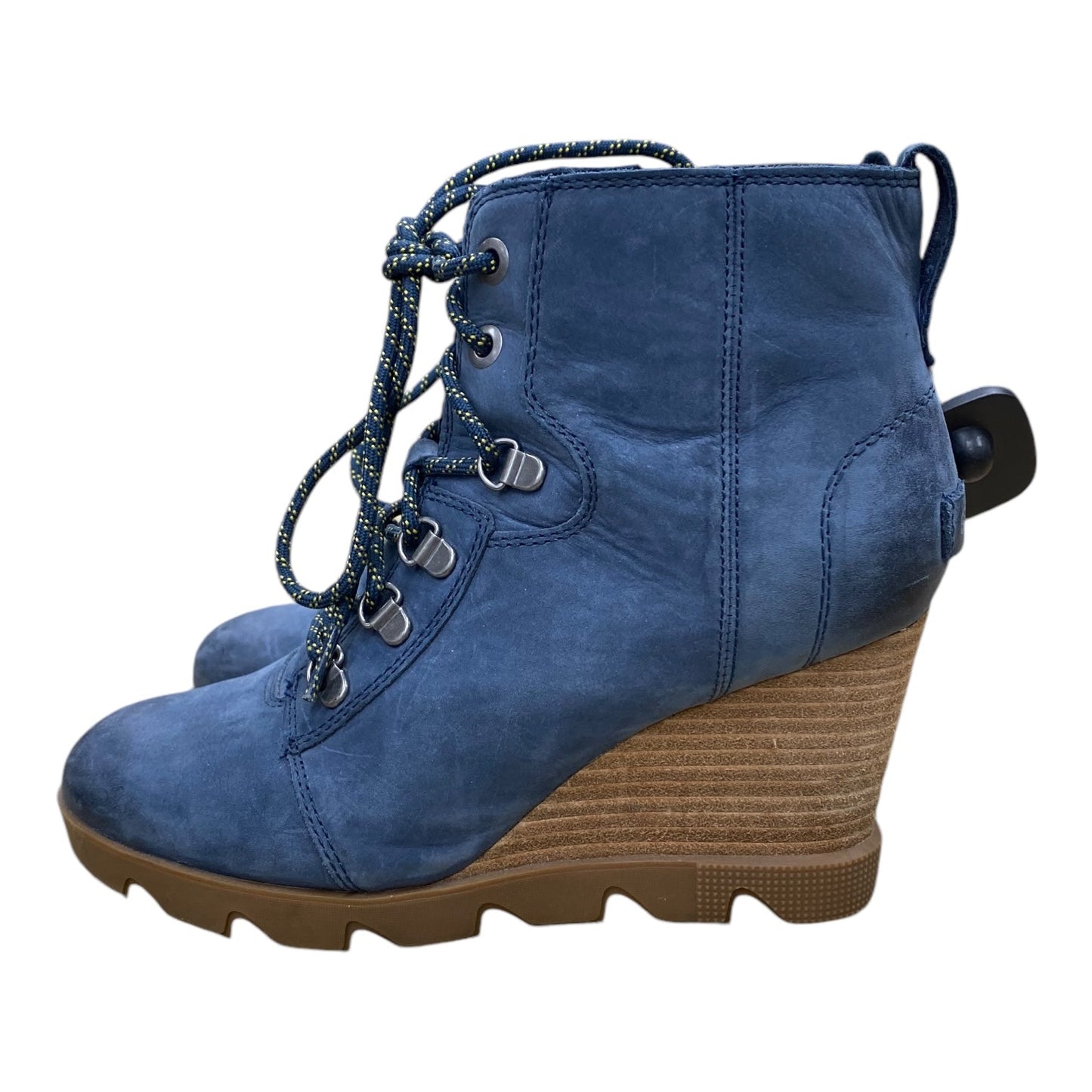 Boots Ankle Heels By Sorel In Blue, Size: 8.5