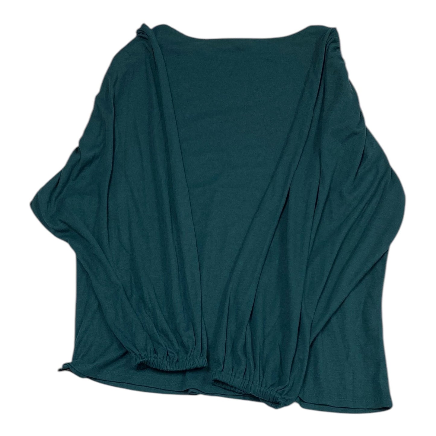 Top Long Sleeve By Ann Taylor In Green, Size: 1x