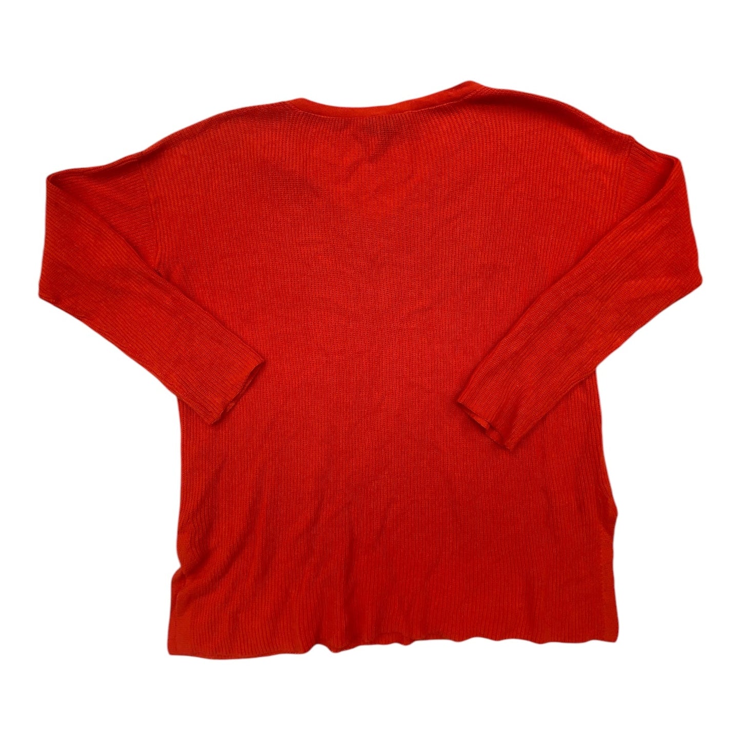 Sweater Designer By Eileen Fisher In Red, Size: Xs