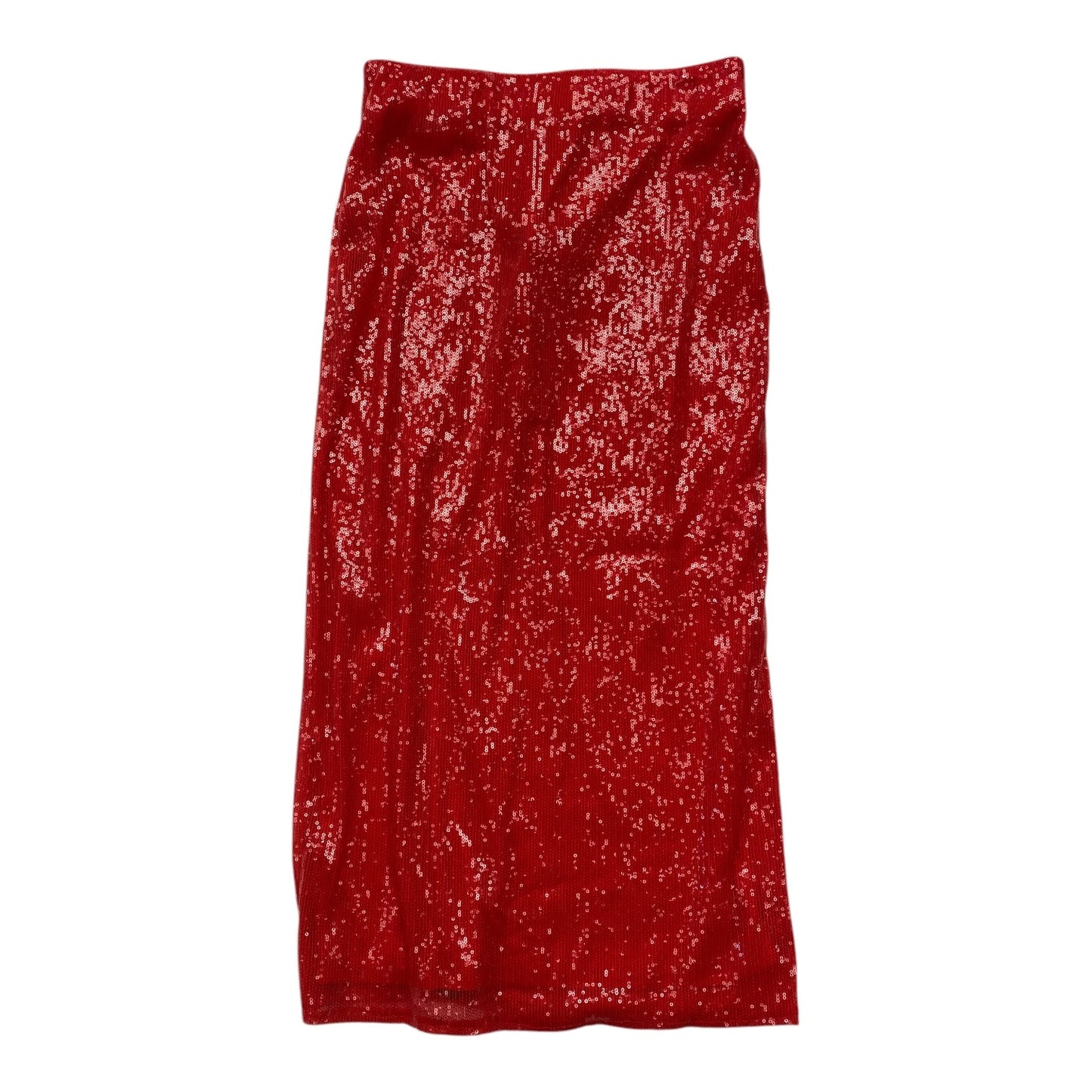 Skirt Maxi By A New Day In Red, Size: S