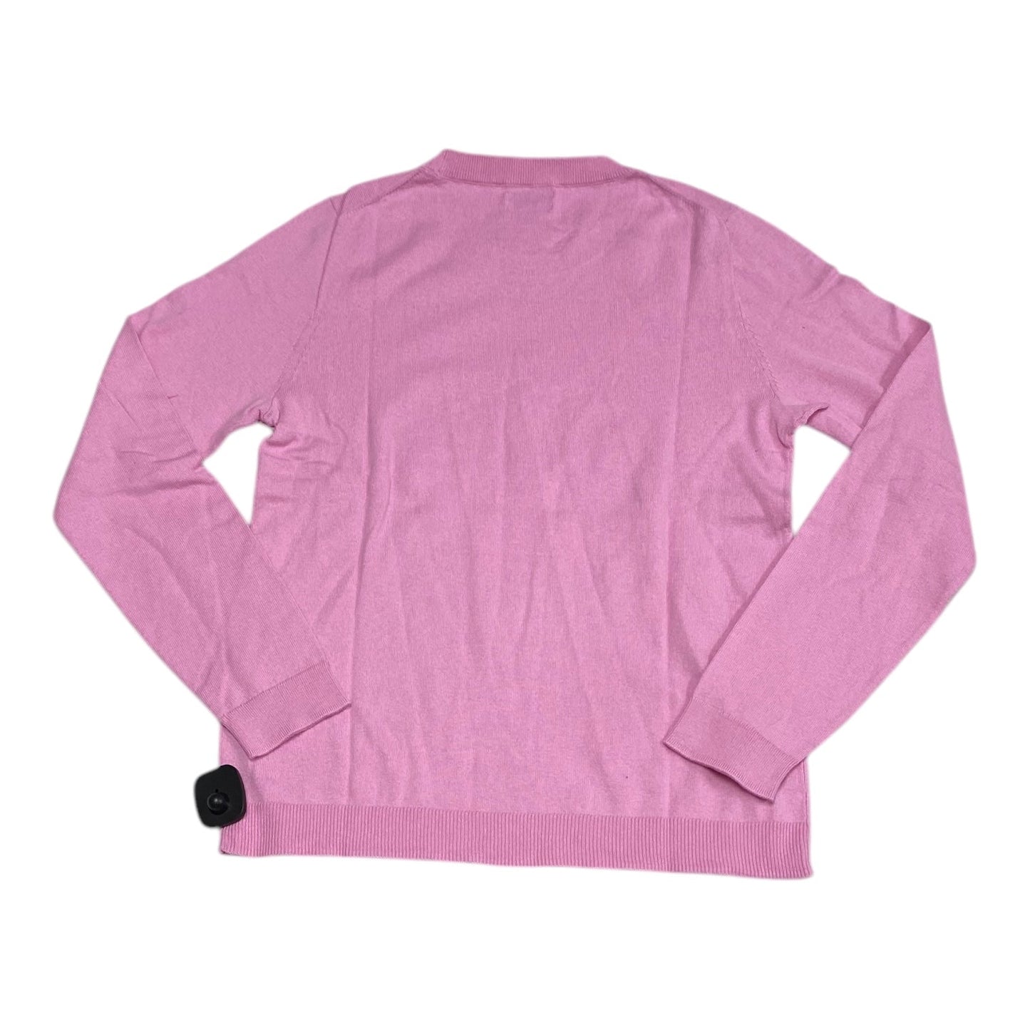 Sweater By J. Crew In Pink & Red, Size: M