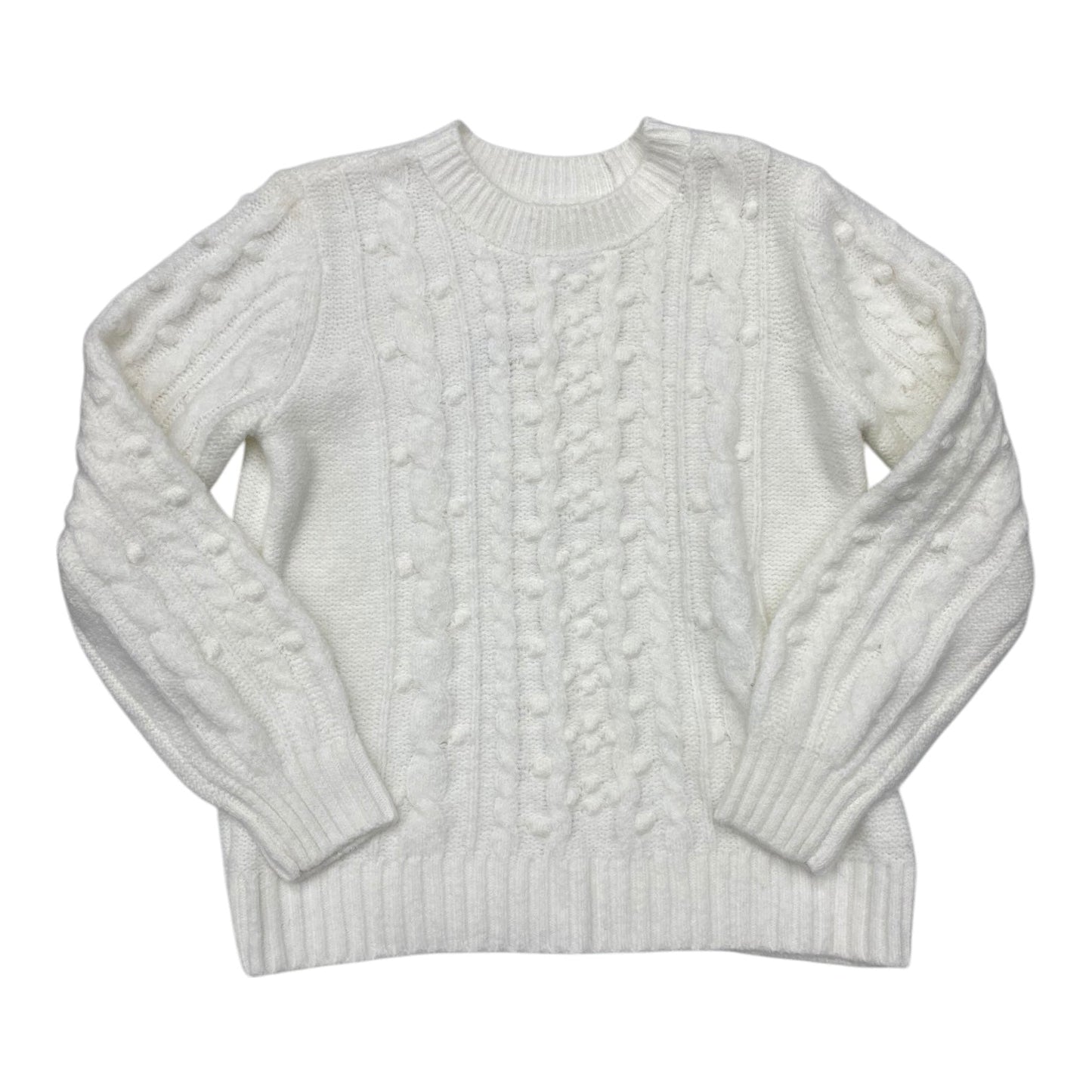 Sweater By Loft In White, Size: M