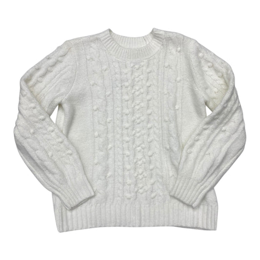 Sweater By Loft In White, Size: M