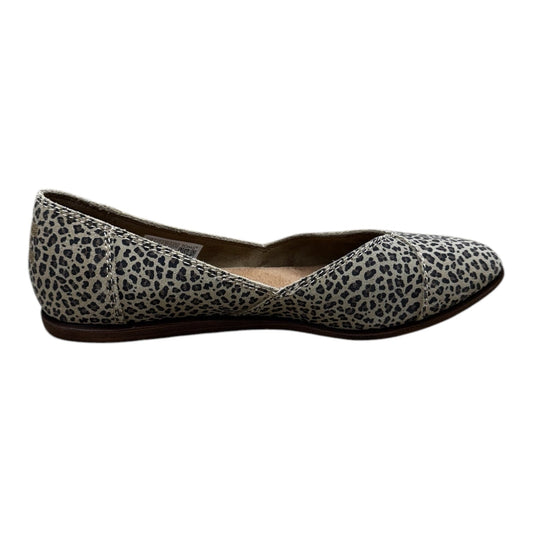 Shoes Flats By Toms In Animal Print, Size: 6.5