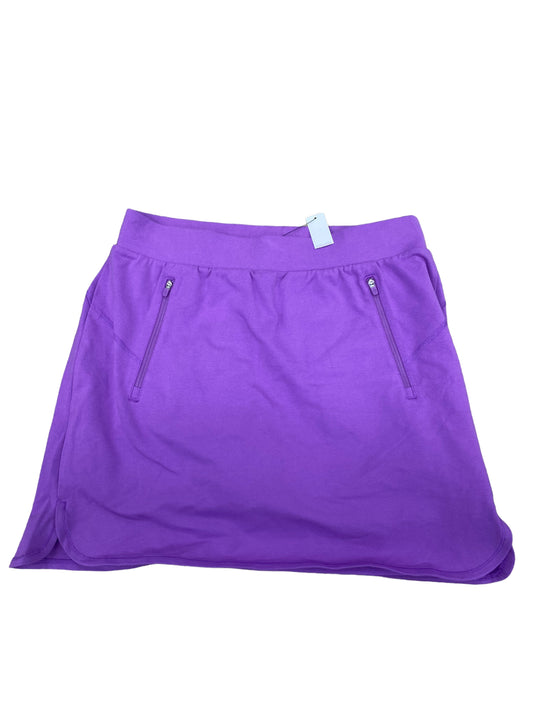 Purple Skort Talbots, Size M