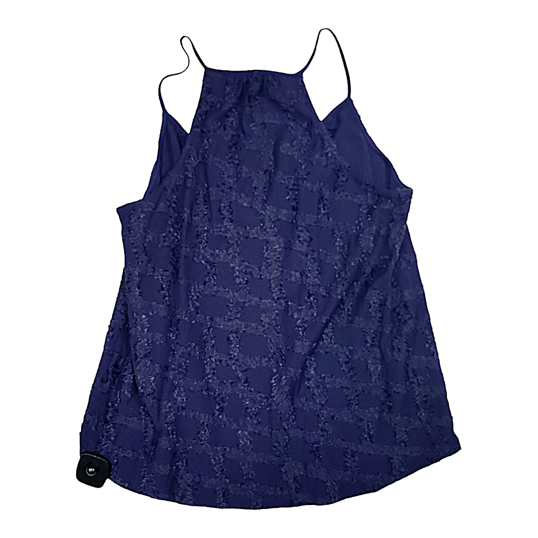 Navy Top Sleeveless Anthropologie, Size S