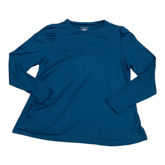 Top Long Sleeve By Lane Bryant In Blue, Size: L